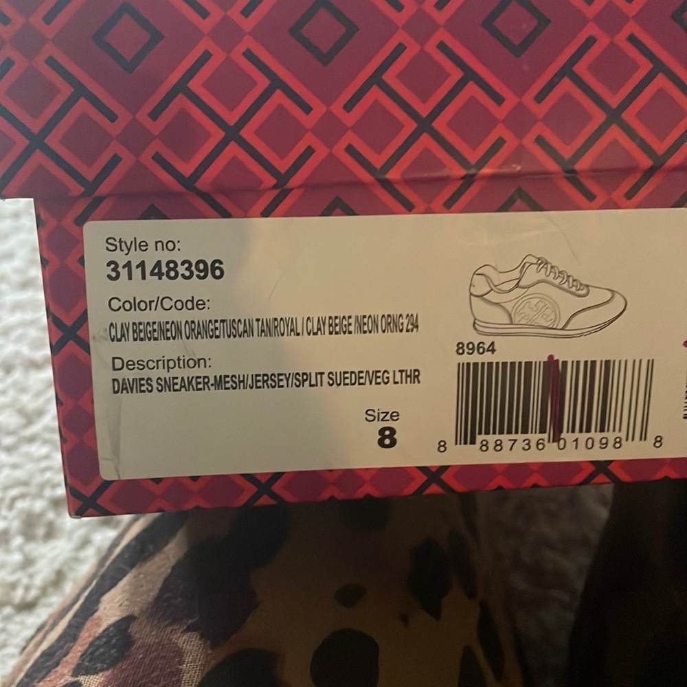 Tory Burch brand new in the box sneakers